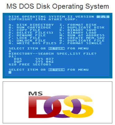 MS DOS OS