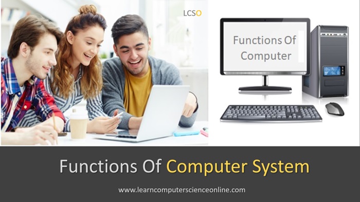 Functions Of Computer , Basic Computer Functions , How Computer Functions , Computer Architecture